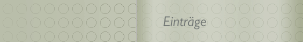 Einträge
